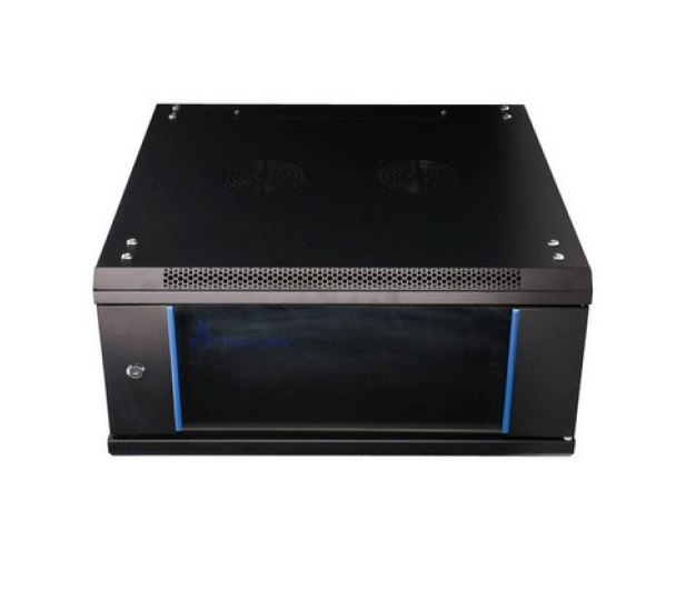 ExtraLink Wisząca 19" 4U 600x600mm (czarna) - 484912 - zdjęcie 7